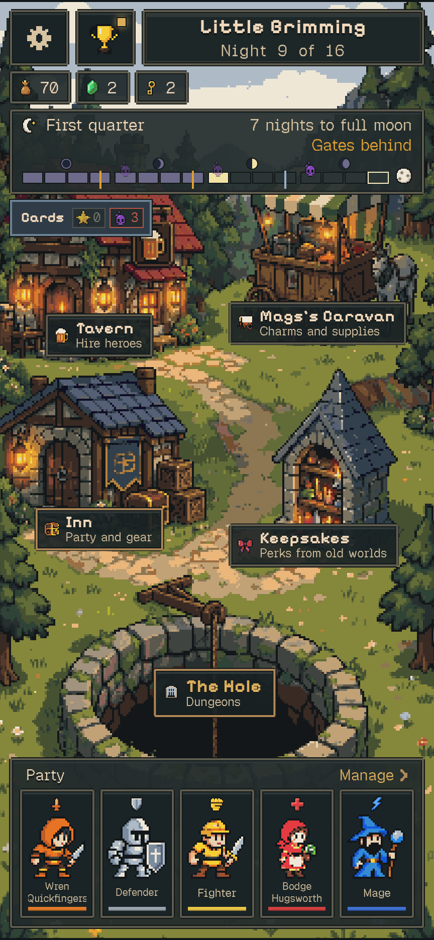 The village of Little Grimming